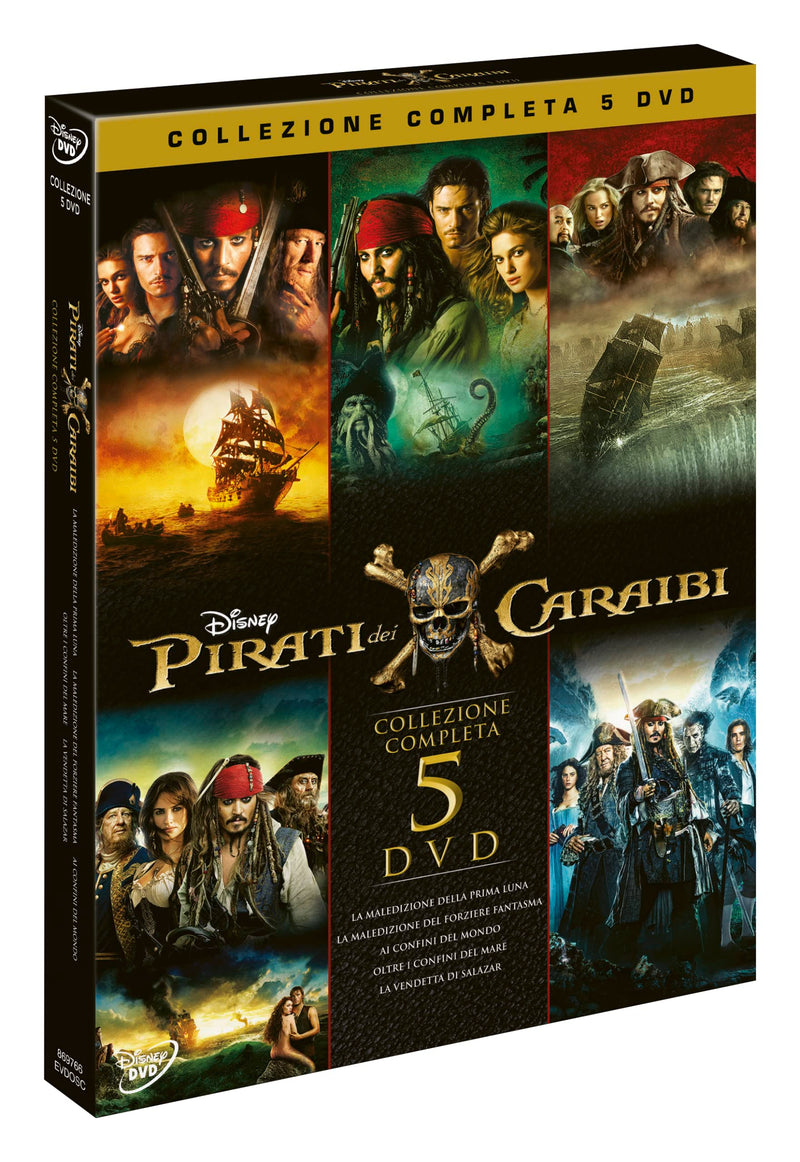 Cofanetto Pirati Dei Caraibi - La Saga Completa