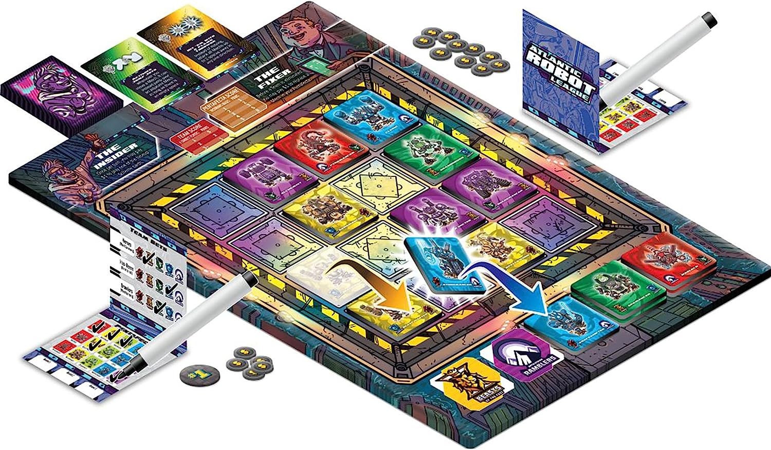WizKids- Gigantes Accesorios, Multicolor (87566