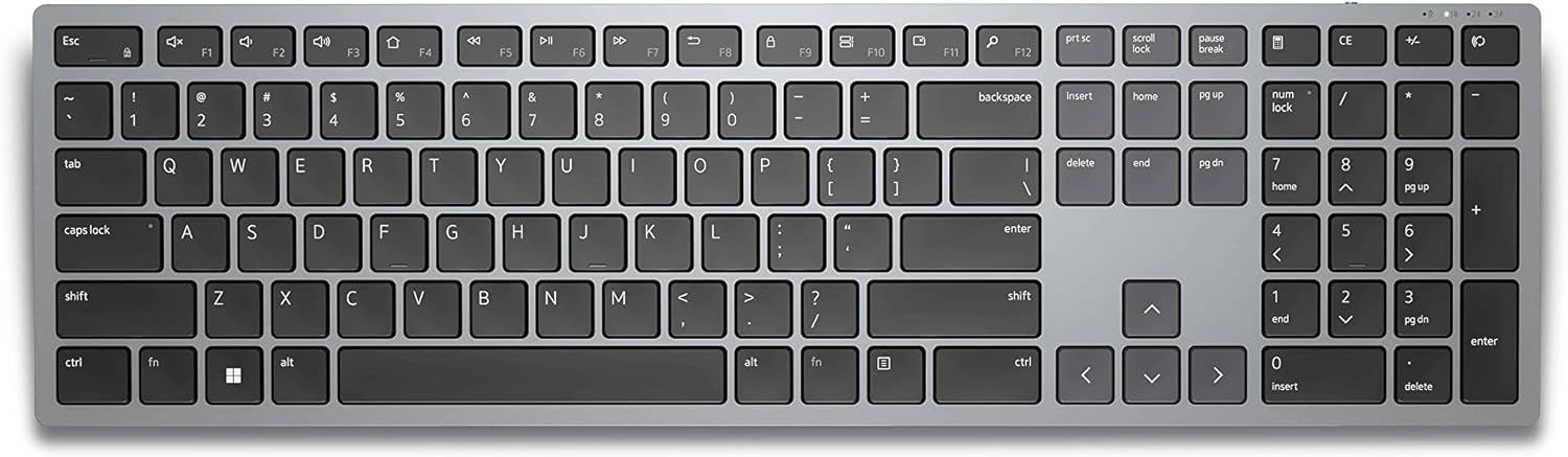 Dell Multi-Device KB700 - Tastatur - QWERTY - GB - Grau