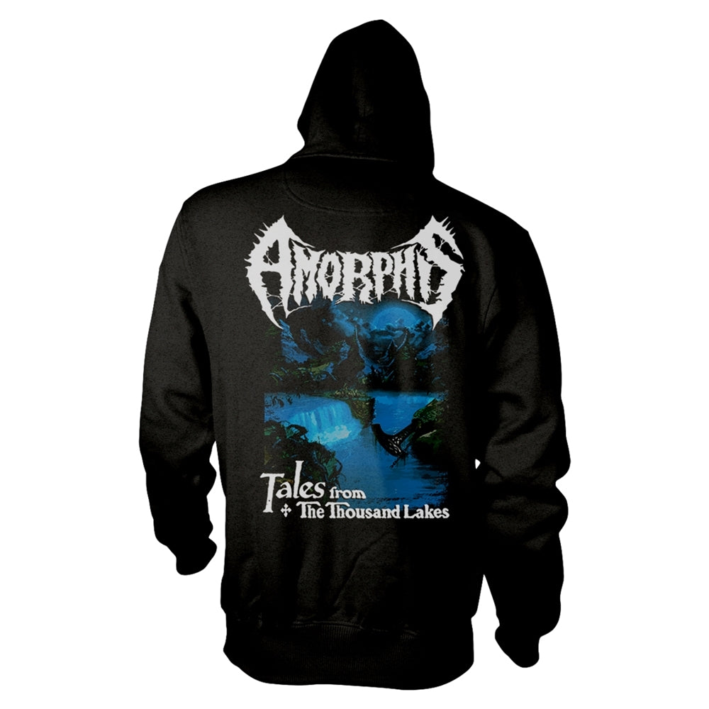 AMORPHIS - TALES FROM THE THOUSAND LAKES BLACK Hooded Sweatshirt with Zip Large