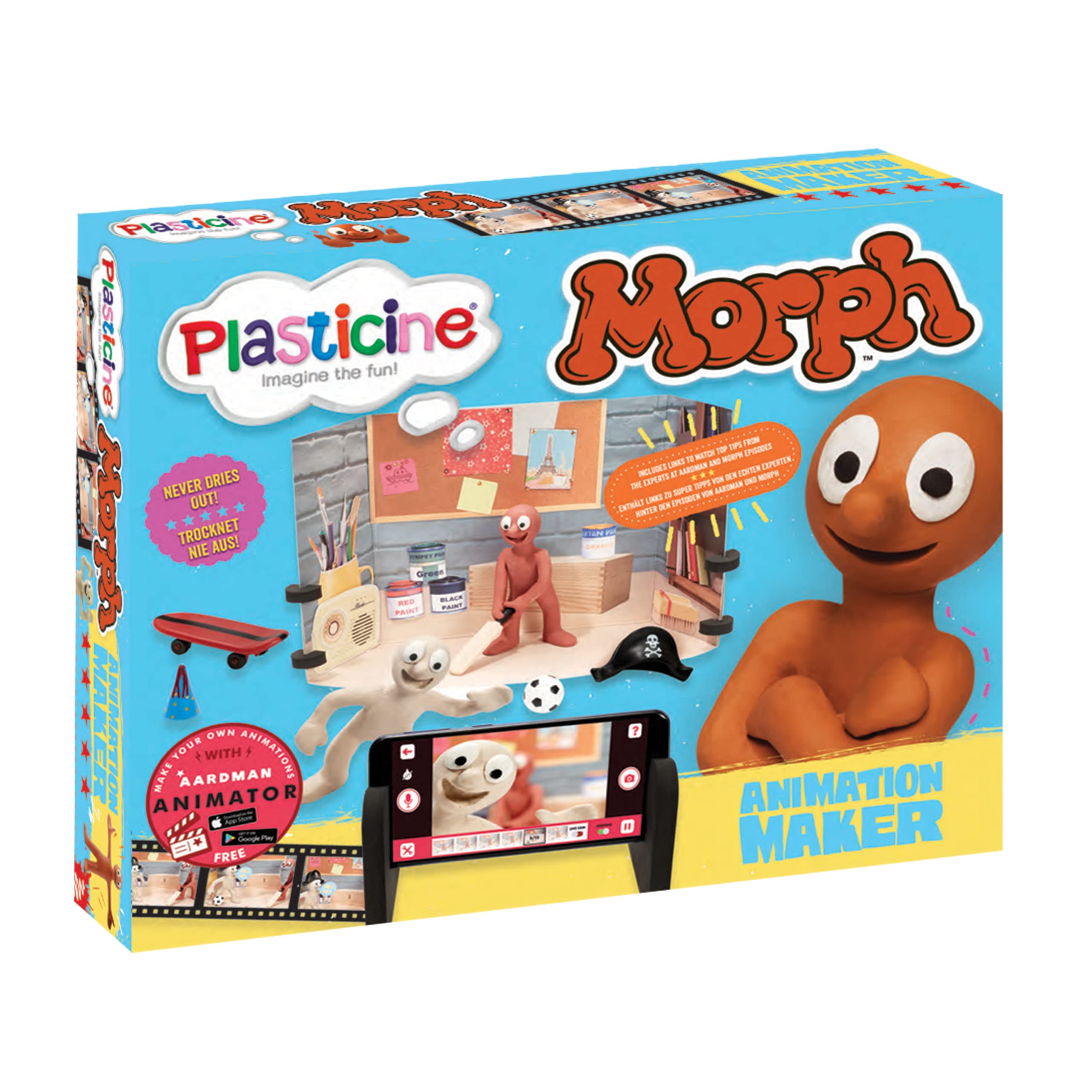 Plasticine Morph Animation Maker, PLT12000, Multicolor