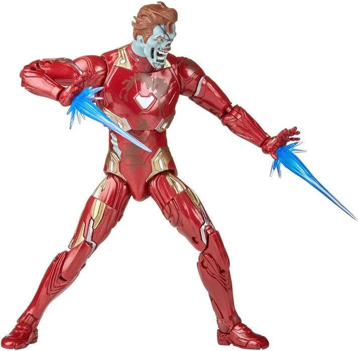 Marvel Legends Series MCU Disney Plus What If Zombie Iron Man Marvel Action Figure for 4+ years, 4 Accessories