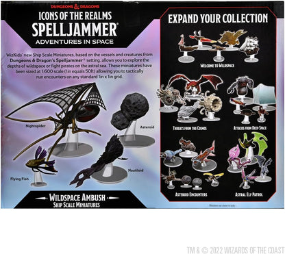 D&D Icons of the Realms Miniatures: Ship Scale - Wildspace Ambush
