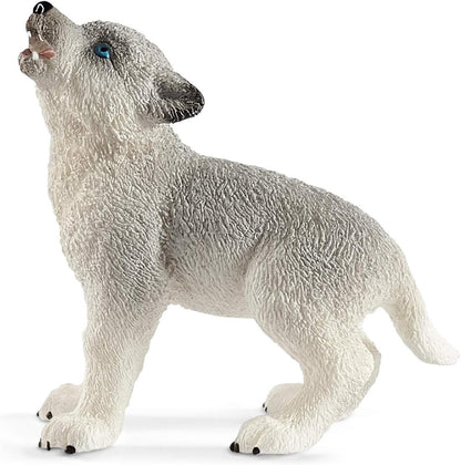 SCHLEICH 42472n Mother wolf with pups Wild Life Toy Figurine for children aged 3-8 Years