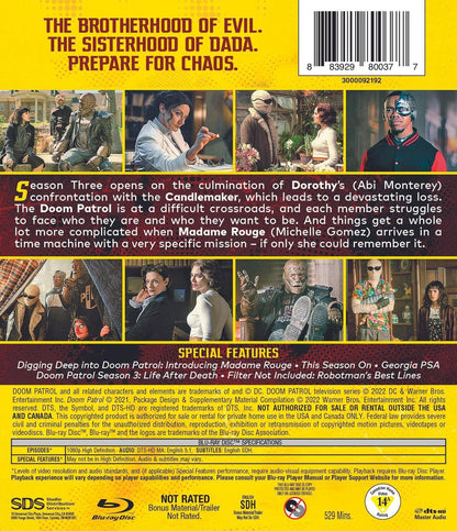 Doom Patrol: The Complete Third Season