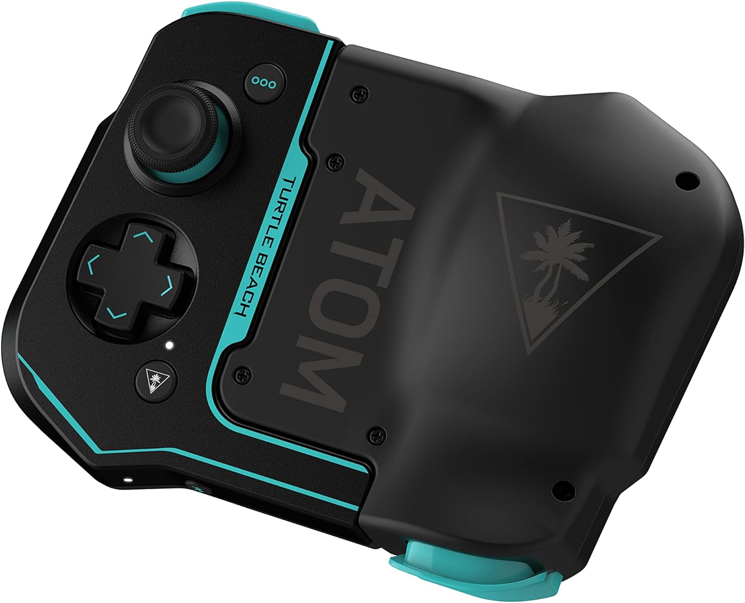 Turtle Beach Atom Ontworpen voor de mobiele gamecontroller Apparaten met Android 8.0 of hoger en Bluetooth 4.2 – Zwart/Cyaan