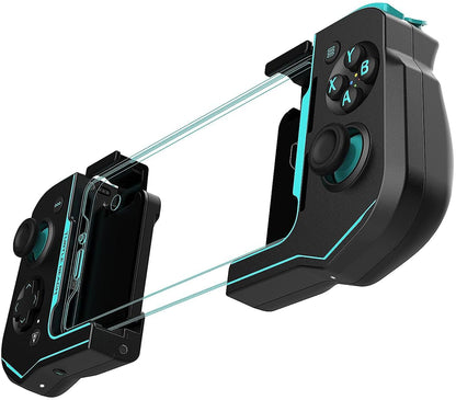 Turtle Beach Atom Ontworpen voor de mobiele gamecontroller Apparaten met Android 8.0 of hoger en Bluetooth 4.2 – Zwart/Cyaan