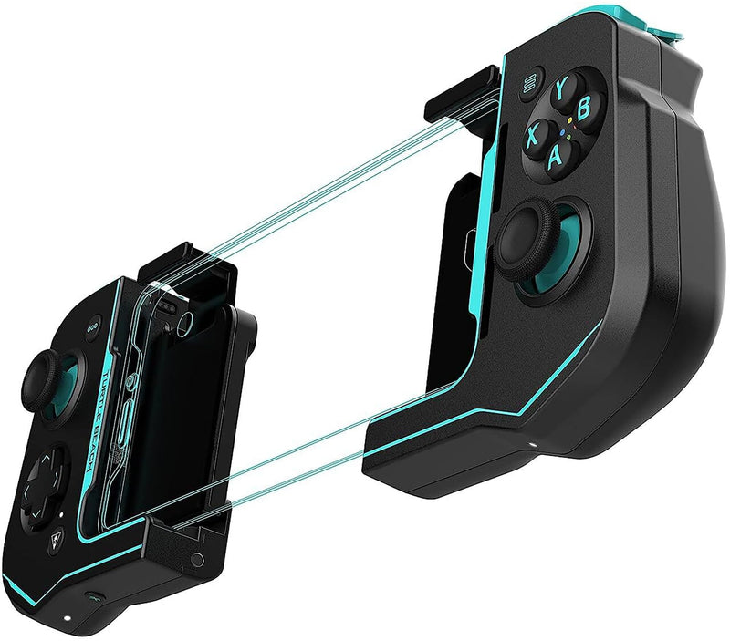 Turtle Beach Atom Ontworpen voor de mobiele gamecontroller Apparaten met Android 8.0 of hoger en Bluetooth 4.2 – Zwart/Cyaan