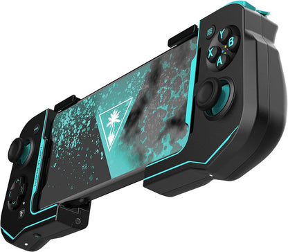 Turtle Beach Atom Ontworpen voor de mobiele gamecontroller Apparaten met Android 8.0 of hoger en Bluetooth 4.2 – Zwart/Cyaan