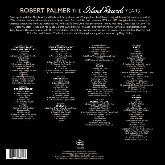 The Island Records Years