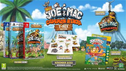 New Joe & Mac: Caveman Ninja - T-Rex Edition (PS5