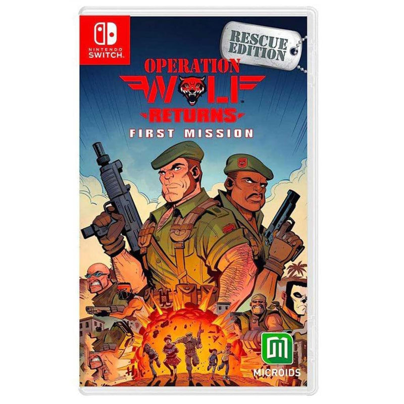 Operation Wolf Returns: First Mission - Day 1 Edition (Nintendo Switch