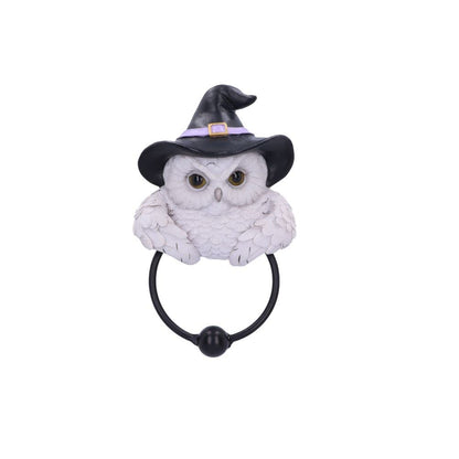 Snowy Owl Magic Door Knocker 21Cm