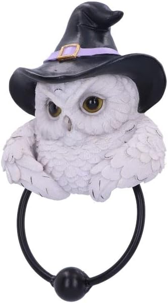Snowy Owl Magic Door Knocker 21Cm