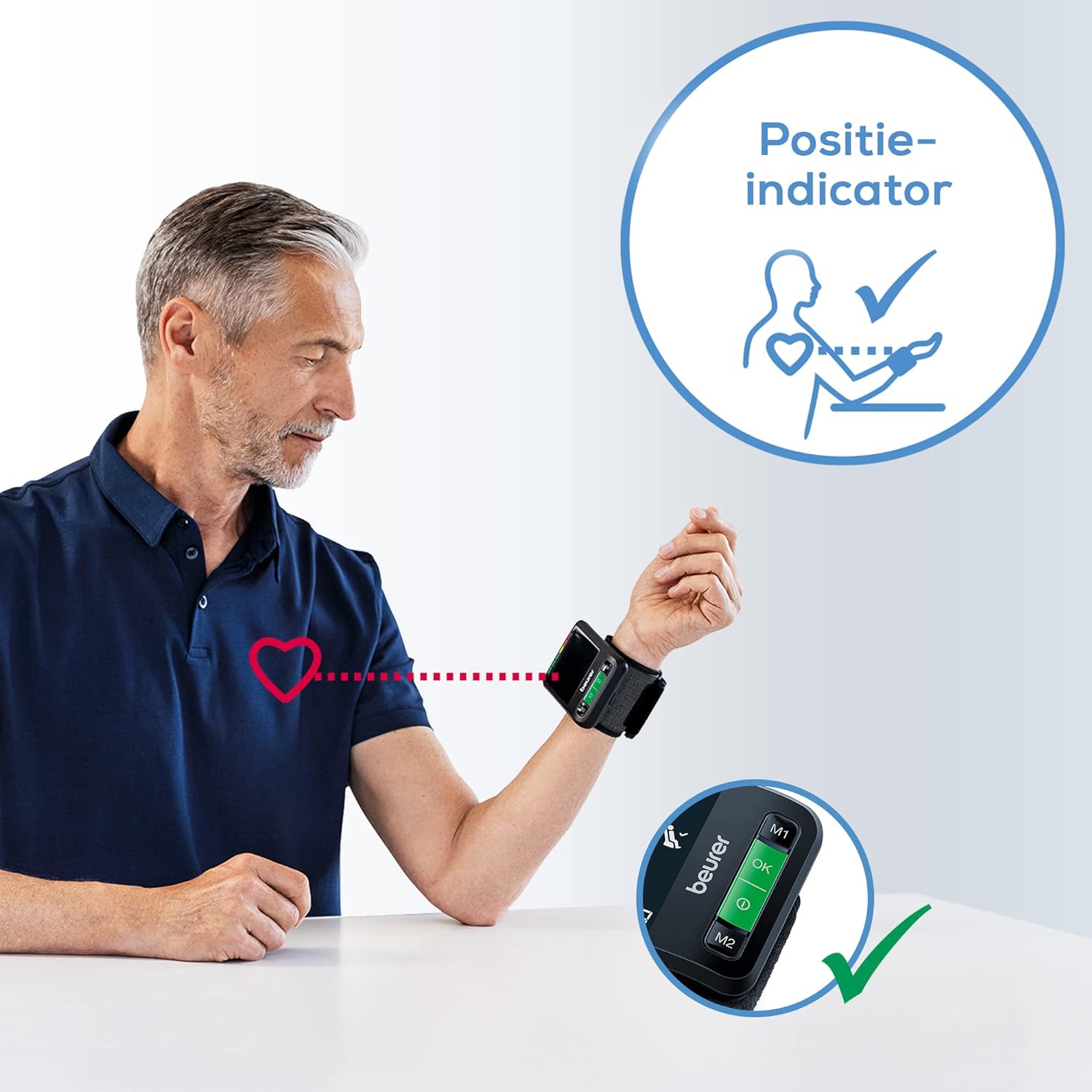 Beurer -  Bc 87 Blood Pressure Monitor Wrist Bluetooth - 5 Years Warranty