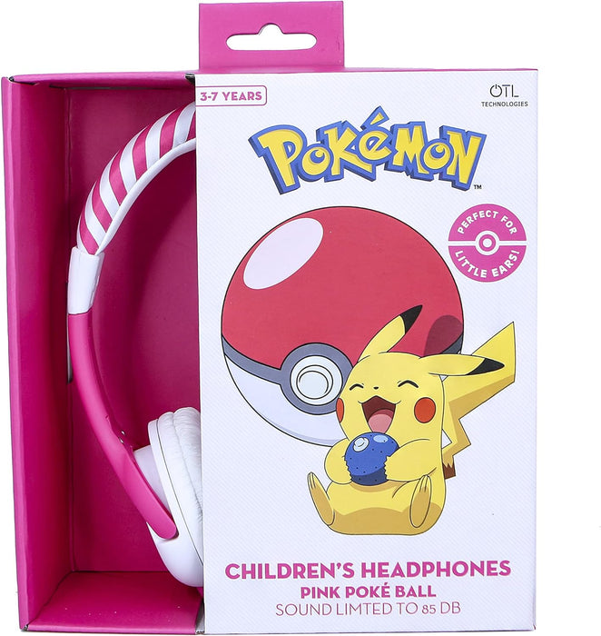 OTL - Junior Headphones - Pokemon Pokeball Pink (PK0842