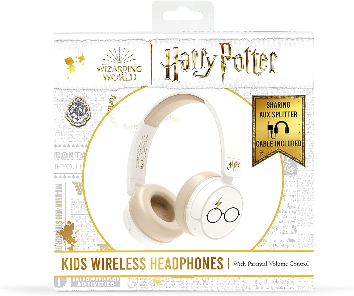 OTL Technologies HP0990 Harry Potter Wireless Headphones - Cream