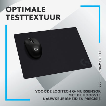 Logitech G G440 Hard Gaming Mouse Pad, Optimised for Gaming Sensors, Low Surface Friction, Non-Slip Mouse Mat, Mac and PC Gaming Accessories, 340 x 280 x 5 mm
