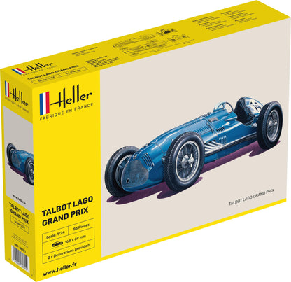 Heller Coche Kit de Modelo de plástico Talbot Lagot GP, 1:24 Scale (80721