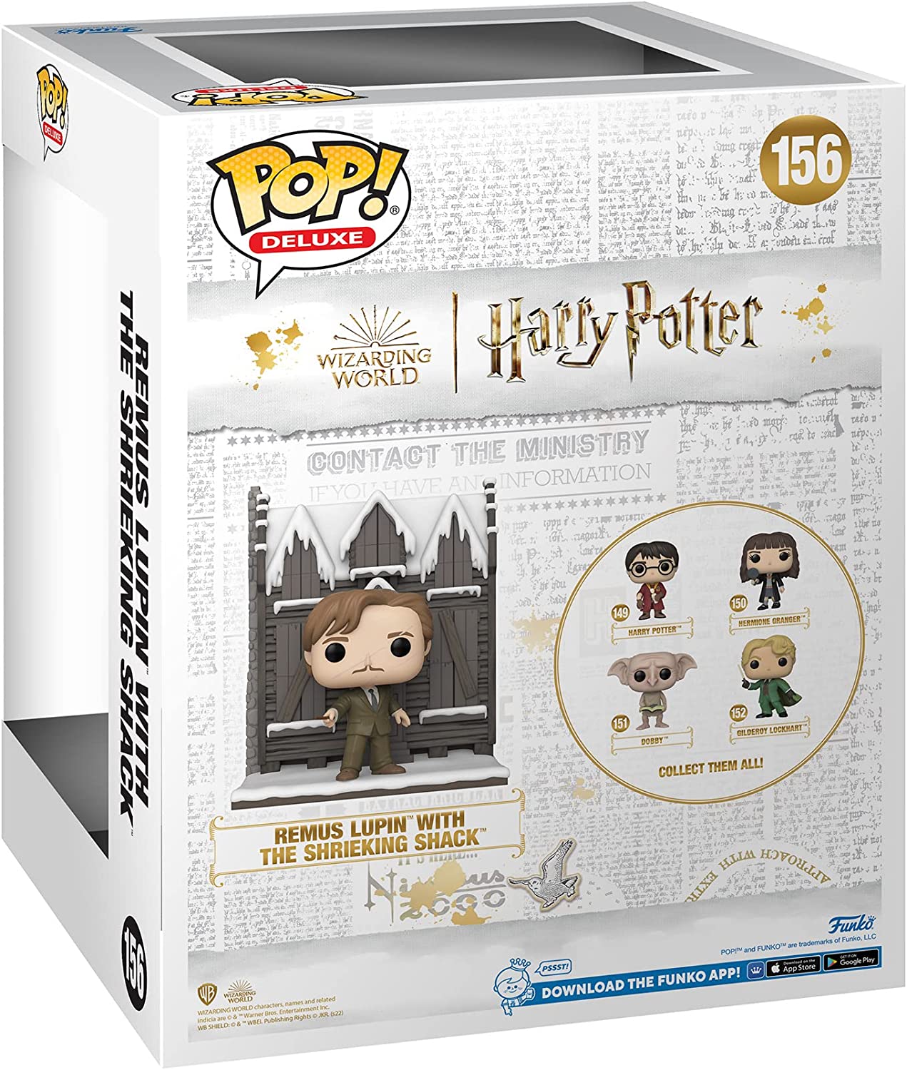 Funko POP! Deluxe: HP Hogsmeade - the Shrieking Shack Shack With Lupin - Harry Potter - Collectable Vinyl Figure - Gift Idea - Official Merchandise - Toys for Kids & Adults - Movies Fans