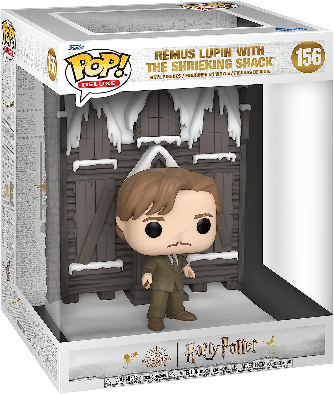 Funko POP! Deluxe: HP Hogsmeade - the Shrieking Shack Shack With Lupin - Harry Potter - Collectable Vinyl Figure - Gift Idea - Official Merchandise - Toys for Kids & Adults - Movies Fans
