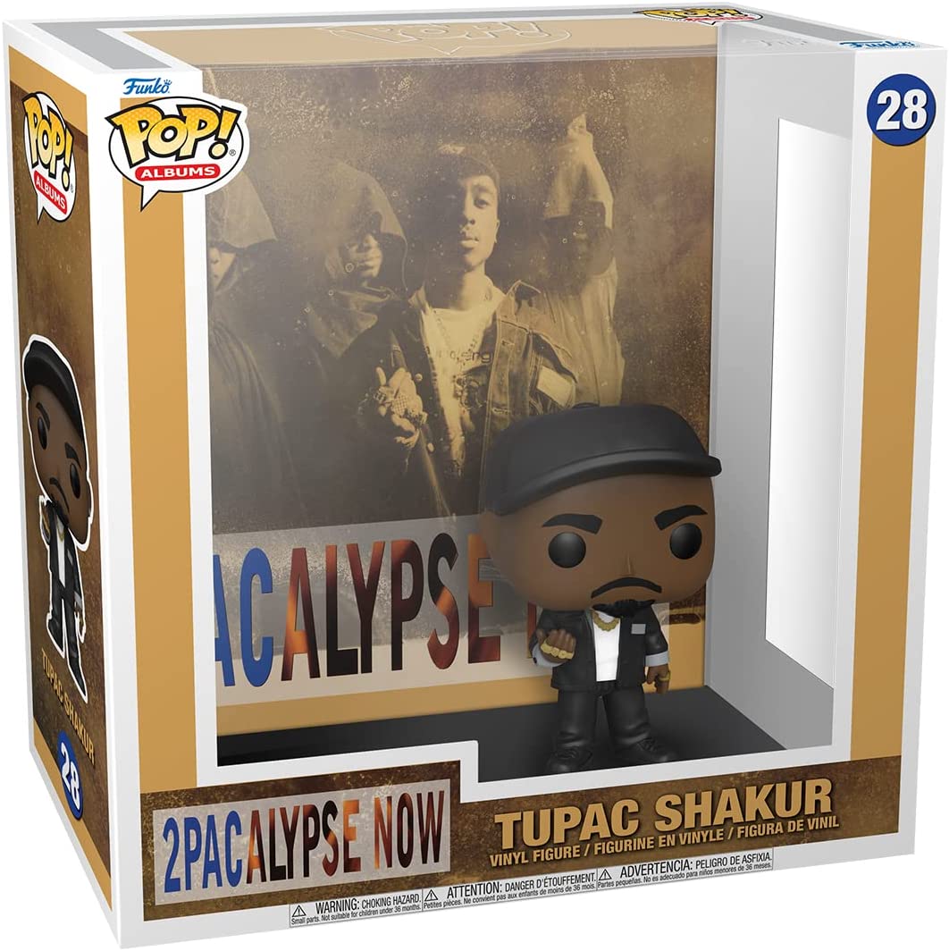 Funko POP! Albums: Tupac - 2pacalypse Now - Collectable Vinyl Figure - Gift Idea - Official Merchandise - Toys for Kids & Adults - Model Figure for Collectors and Display
