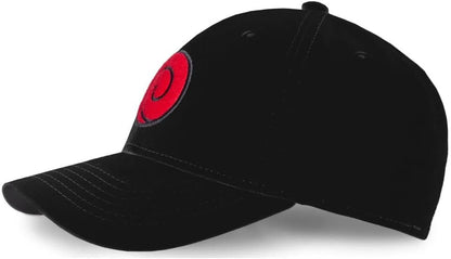 Naruto Shippuden Cap - Men's Adjustable Cap - One Size Black