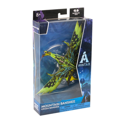 McFarlane Toys - Disney Avatar – World of Pandora Mountain Banshee Avatar Movie Action Figure – Disney Toys – Yellow and Green – collectible Figure – Ages 8+