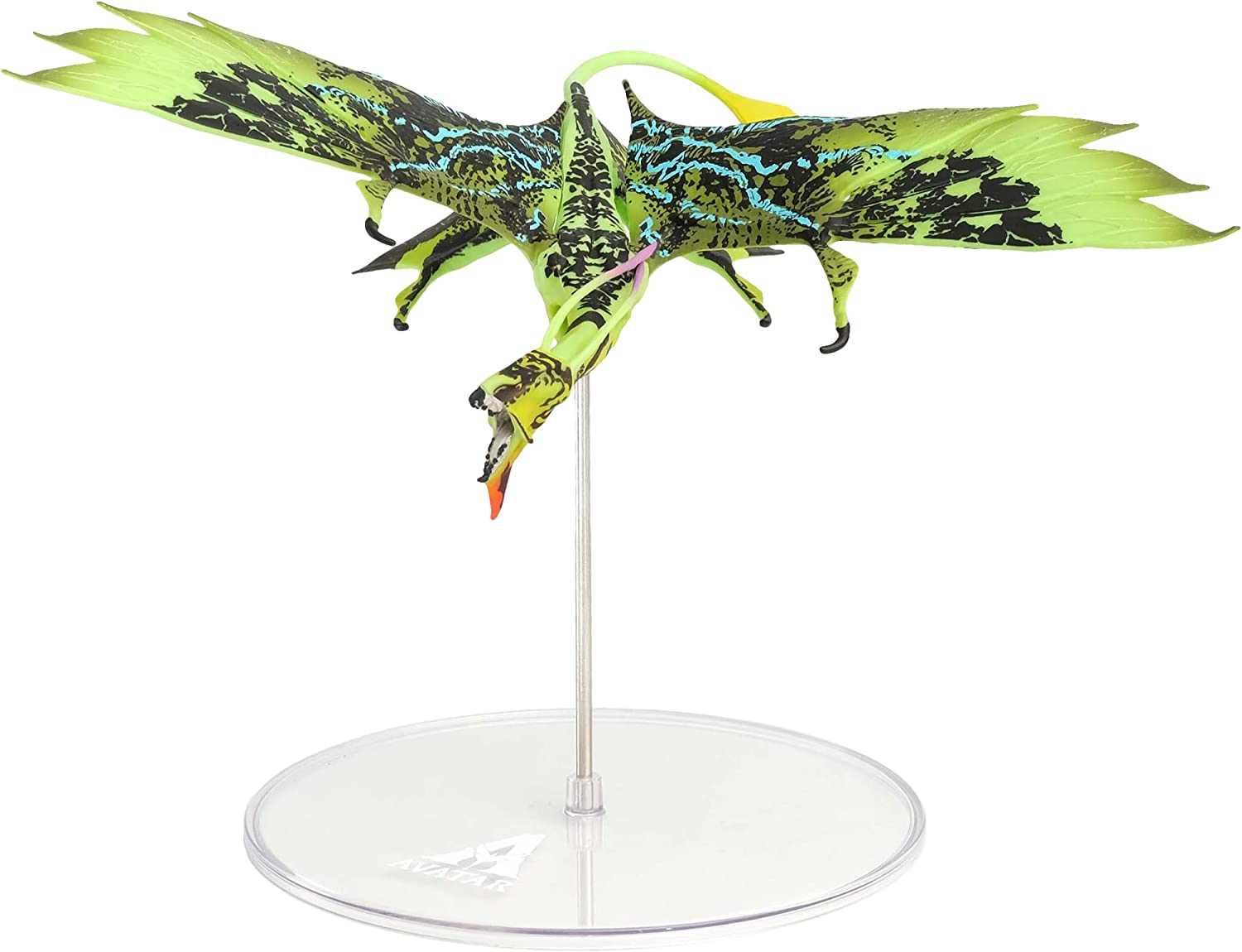 McFarlane Toys - Disney Avatar – World of Pandora Mountain Banshee Avatar Movie Action Figure – Disney Toys – Yellow and Green – collectible Figure – Ages 8+