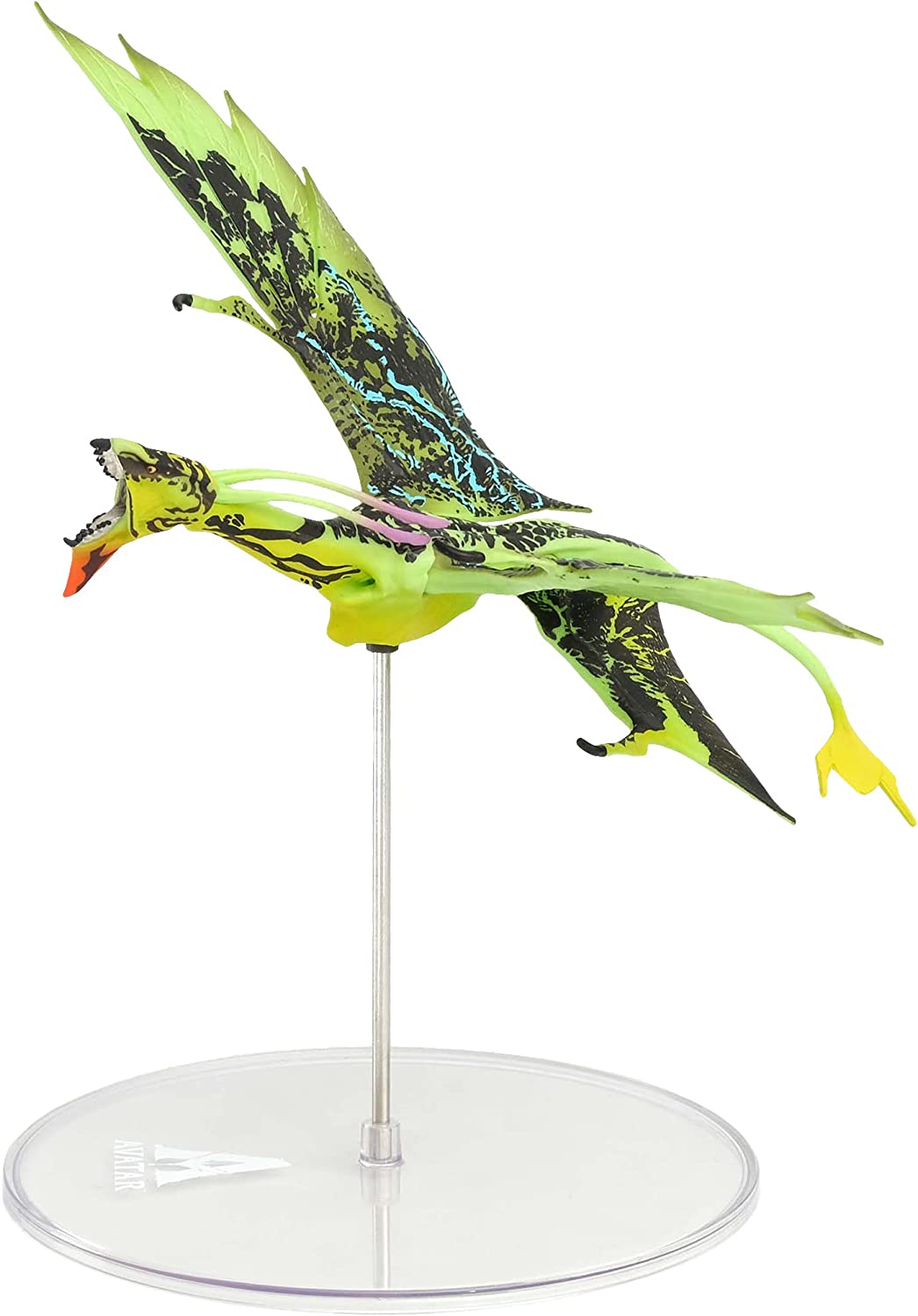 McFarlane Toys - Disney Avatar – World of Pandora Mountain Banshee Avatar Movie Action Figure – Disney Toys – Yellow and Green – collectible Figure – Ages 8+