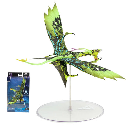 McFarlane Toys - Disney Avatar – World of Pandora Mountain Banshee Avatar Movie Action Figure – Disney Toys – Yellow and Green – collectible Figure – Ages 8+