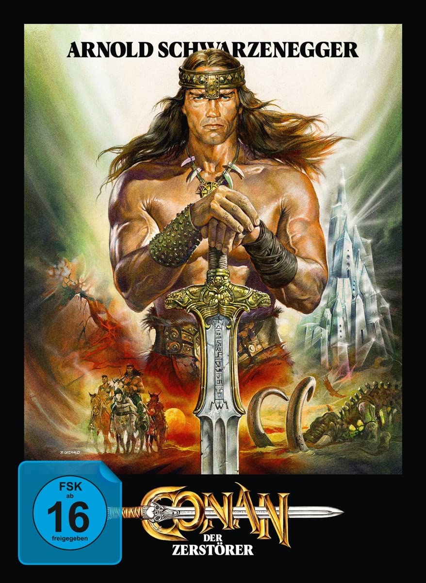 SCHWARZENEGGER, ARNOLD - CONAN DER ZERSTORER - LIMITED MEDIABOOK