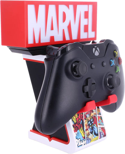 Cable Guys Ikon Charging Stand - Marvel Comics Gaming Accessories Holder & Phone Holder for Most Controllers (Xbox, Play Station, Nintendo Switch) & Phone