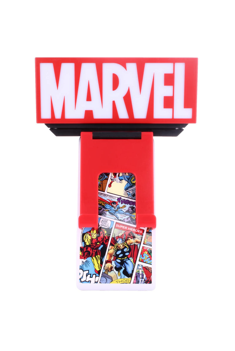Cable Guys Ikon Charging Stand - Marvel Comics Gaming Accessories Holder & Phone Holder for Most Controllers (Xbox, Play Station, Nintendo Switch) & Phone