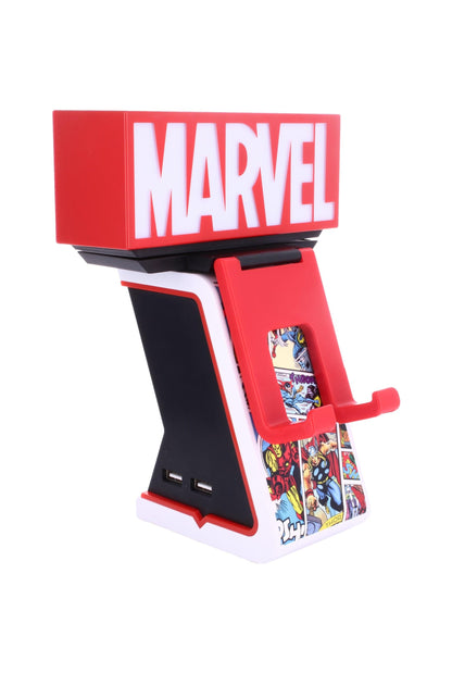 Cable Guys Ikon Charging Stand - Marvel Comics Gaming Accessories Holder & Phone Holder for Most Controllers (Xbox, Play Station, Nintendo Switch) & Phone