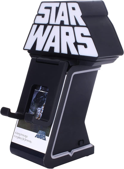 Cable Guys Ikon Charging Stand - Star Wars Gaming Accessories Holder & Phone Holder for Most Controllers (Xbox, Play Station, Nintendo Switch) & Phone