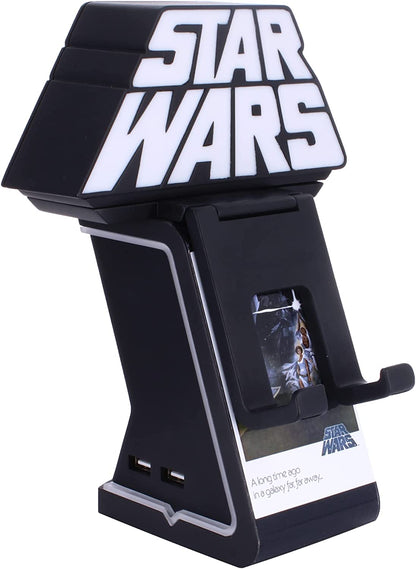 Cable Guys Ikon Charging Stand - Star Wars Gaming Accessories Holder & Phone Holder for Most Controllers (Xbox, Play Station, Nintendo Switch) & Phone