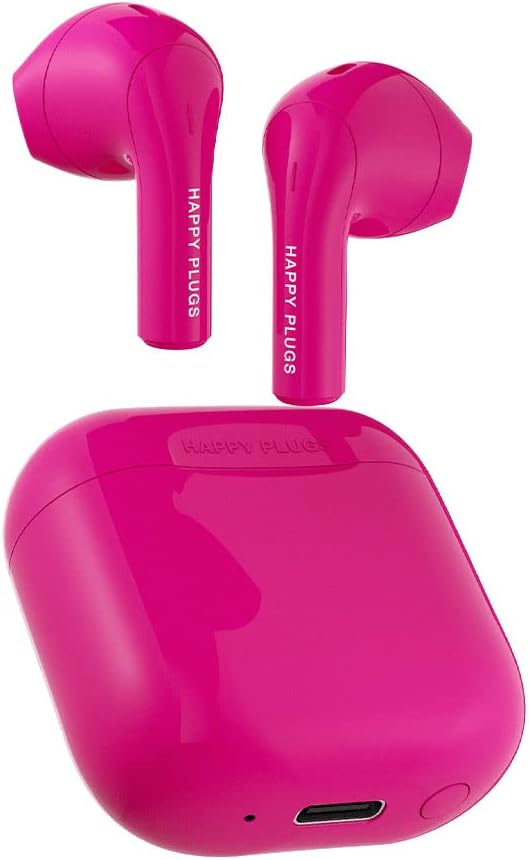 Happy Plugs JOY Headset True Wireless Stereo (TWS) In-ear Calls/Music/Sport/Everyday Bluetooth Pink