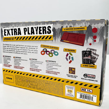 Zombicide 2Nd Edition Extra Players Upgrade Set