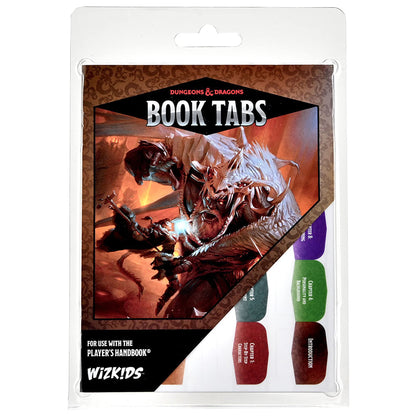 WizKids D&D Book Tabs: Player's Handbook Book Tabs, RPG Accessory, Dungeons & Dragons