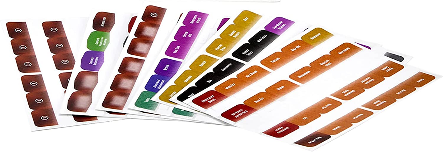 WizKids D&D Book Tabs: Player's Handbook Book Tabs, RPG Accessory, Dungeons & Dragons