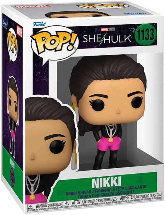 Funko POP! Vinyl: Marvel - She-Hulk - Nikki - Collectable Vinyl Figure - Gift Idea - Official Merchandise - Toys for Kids & Adults - TV Fans - Model Figure for Collectors and Display