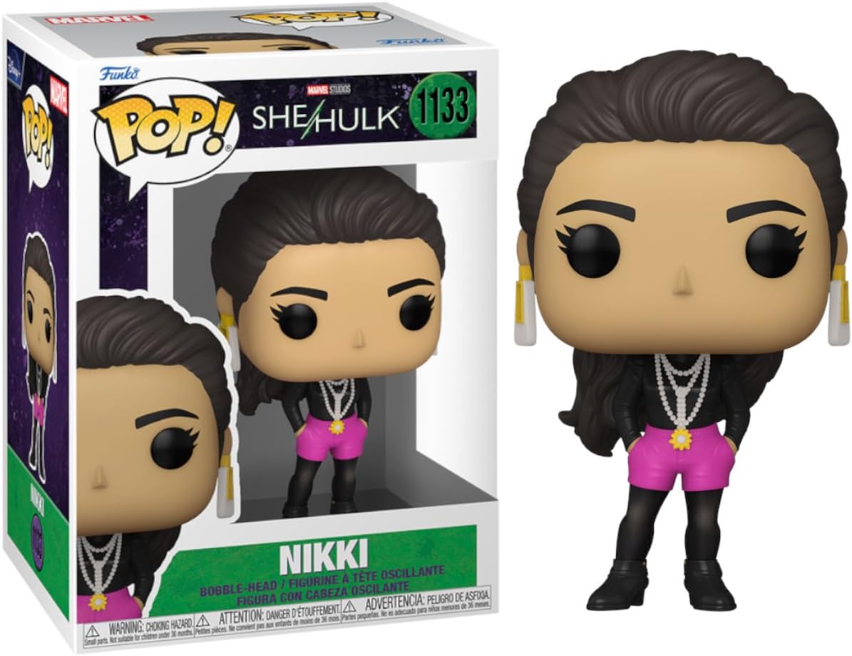 Funko POP! Vinyl: Marvel - She-Hulk - Nikki - Collectable Vinyl Figure - Gift Idea - Official Merchandise - Toys for Kids & Adults - TV Fans - Model Figure for Collectors and Display