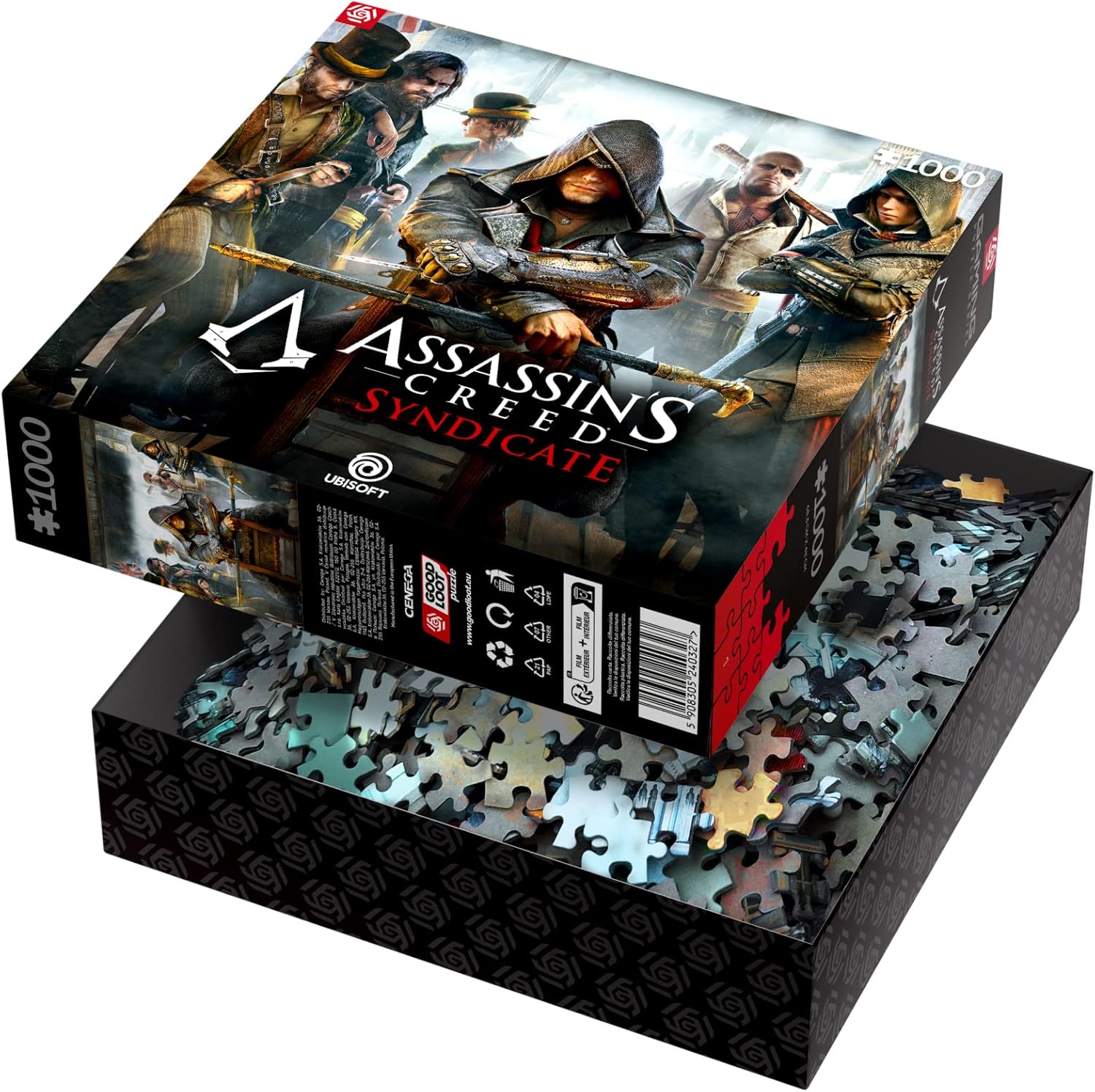 Good Loot Gaming Puzzle Assassin's Creed Syndicate The Tavern Jigsaw Puzzles Computer game puzzles for teenagers and adults Leisure ideas Inspired by a computer game | 1000 pieces | 68 x 48 cm