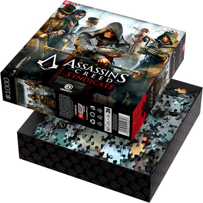 Good Loot Gaming Puzzle Assassin's Creed Syndicate The Tavern Jigsaw Puzzles Computer game puzzles for teenagers and adults Leisure ideas Inspired by a computer game | 1000 pieces | 68 x 48 cm