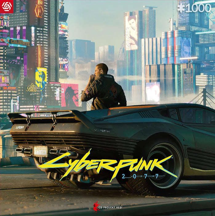 Good Loot Gaming Puzzle Cyberpunk 2077 Mercenary on the Rise Jigsaw Puzzles Computer game puzzles for teenagers and adults Leisure ideas Inspired by a computer game | 1000 pieces | 68 x 48 cm