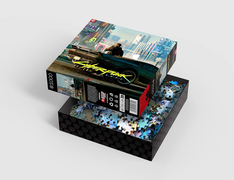 Good Loot Gaming Puzzle Cyberpunk 2077 Mercenary on the Rise Jigsaw Puzzles Computer game puzzles for teenagers and adults Leisure ideas Inspired by a computer game | 1000 pieces | 68 x 48 cm
