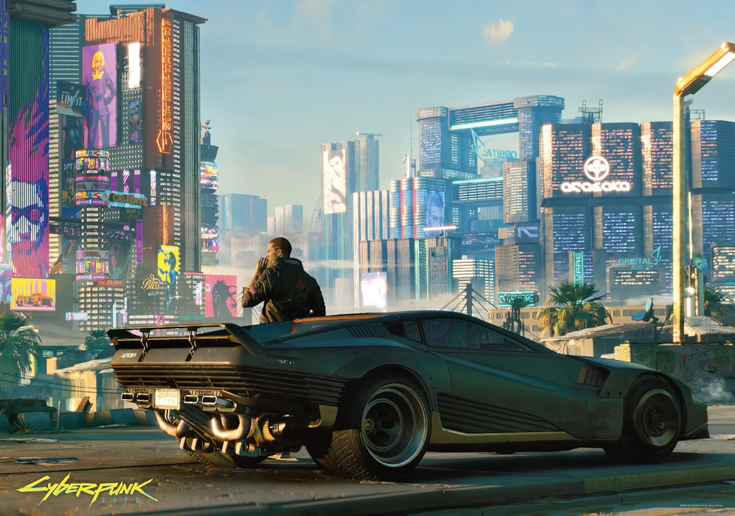 Good Loot Gaming Puzzle Cyberpunk 2077 Mercenary on the Rise Jigsaw Puzzles Computer game puzzles for teenagers and adults Leisure ideas Inspired by a computer game | 1000 pieces | 68 x 48 cm