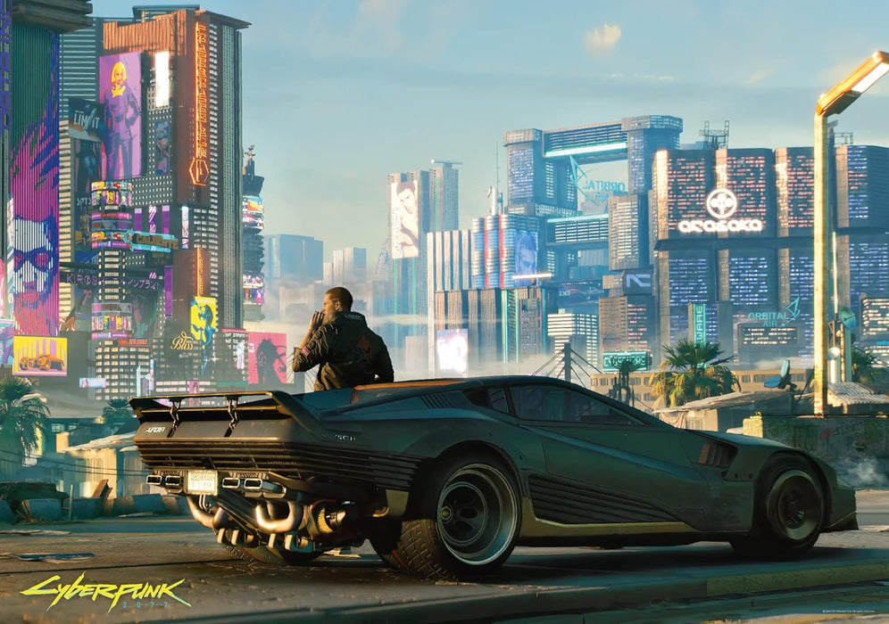 Good Loot Gaming Puzzle Cyberpunk 2077 Mercenary on the Rise Jigsaw Puzzles Computer game puzzles for teenagers and adults Leisure ideas Inspired by a computer game | 1000 pieces | 68 x 48 cm