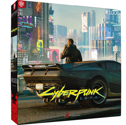 Good Loot Gaming Puzzle Cyberpunk 2077 Mercenary on the Rise Jigsaw Puzzles Computer game puzzles for teenagers and adults Leisure ideas Inspired by a computer game | 1000 pieces | 68 x 48 cm
